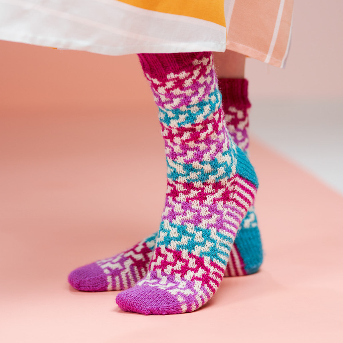 West Yorkshire Spinners Signature 4 Ply - Happy Feet Pattern Book by Winwick Mum