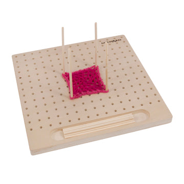 Wooden Crochet Blocking Board and Pegs