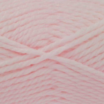 King Cole Comfort Chunky in Soft Pink. Acrylic Nylon mix