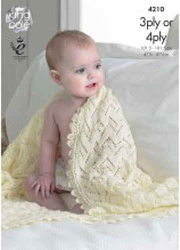 King Cole - Square Shawl - Pattern 4210