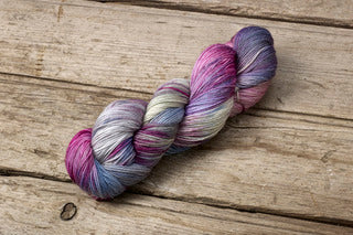 Rambling Rose Crochet Shawl in Manos Del Uruguay Alegria 4ply