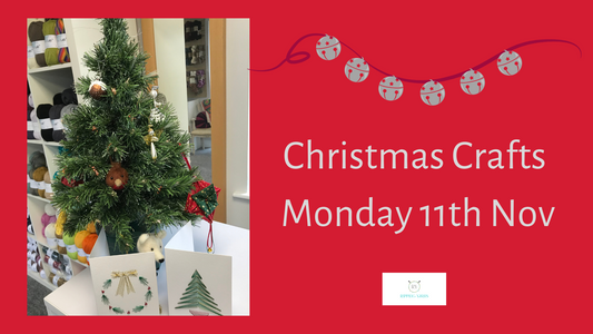 Join us at Ripping Yarns for this second day of Christmas Crafting 