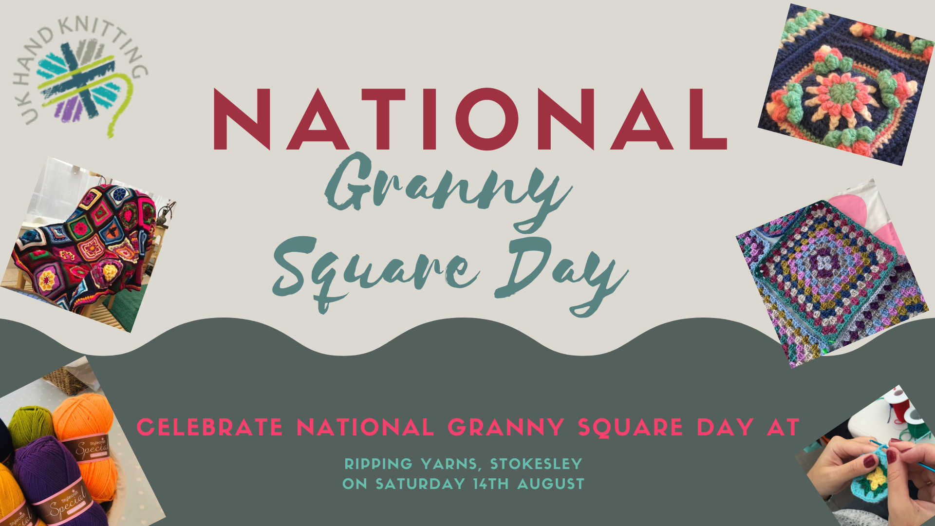 Join Us For National Granny Square Day Ripping Yarns Crafts Join Us For National Granny Square Day Ripping Yarns Crafts