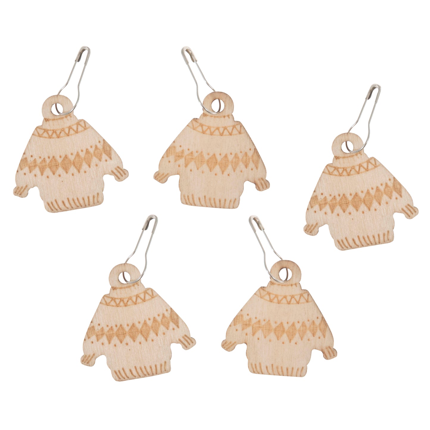 Wooden Bulb Pin Stitch Markers