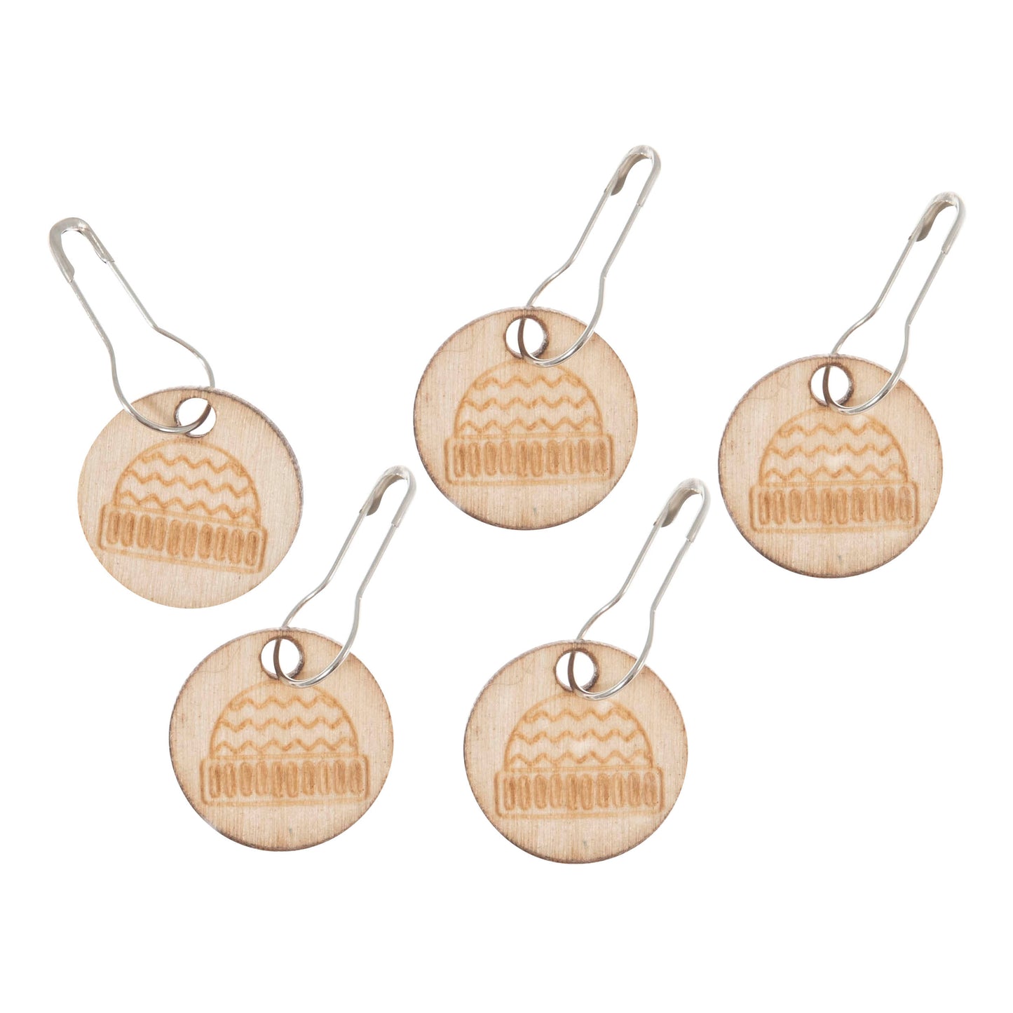 Wooden Bulb Pin Stitch Markers