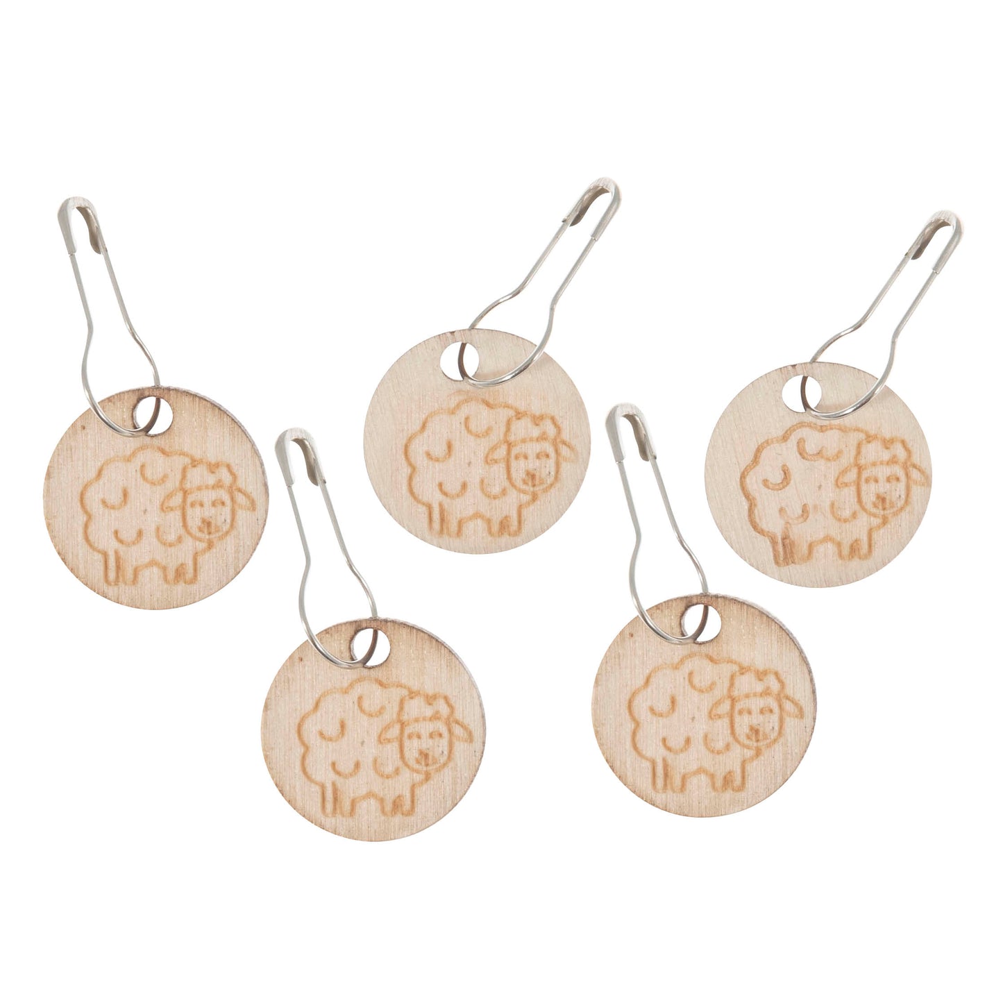 Wooden Bulb Pin Stitch Markers