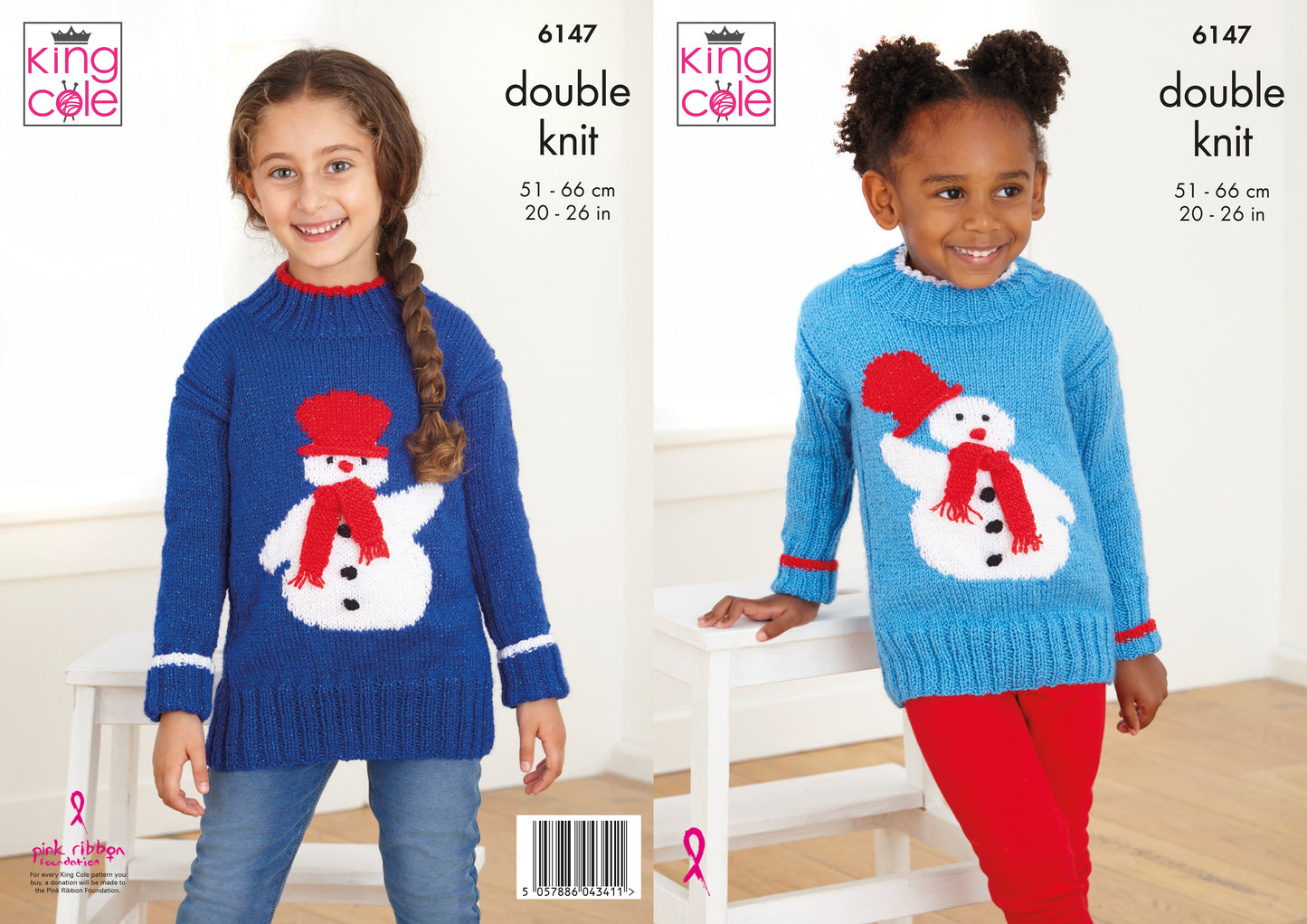 King Cole Pattern 6147 - Christmas Sweater