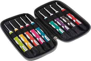 Crochet Hook Set in Zip Case