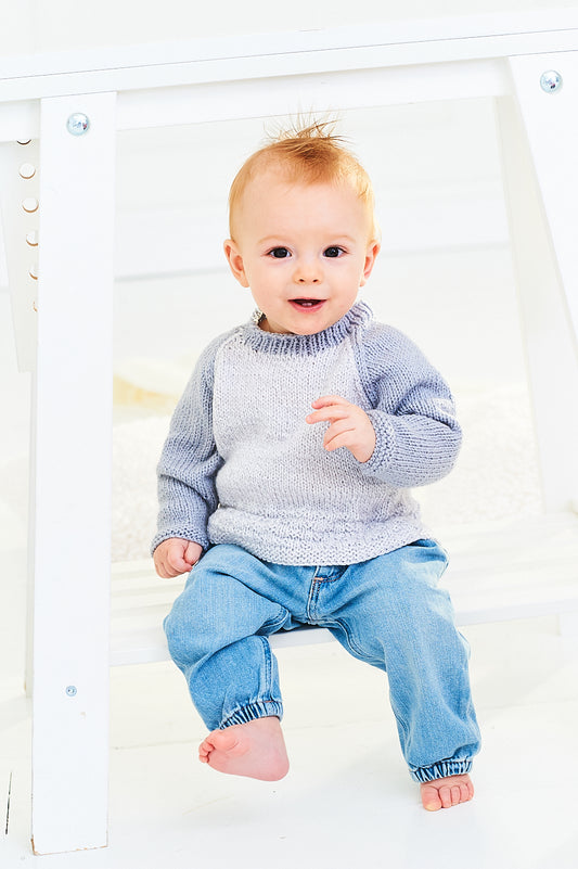 Stylecraft Special for Babies Knitting Pattern Sweater