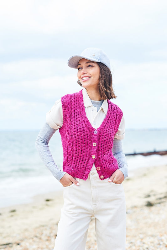 ReLove Cardigan and Waistcoat - Stylecraft Pattern 10111