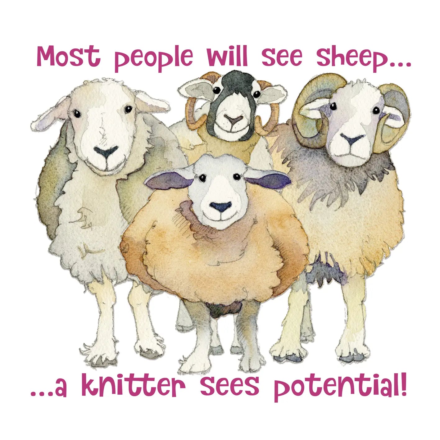 Emma Ball Sheep Potential Canvas Bag