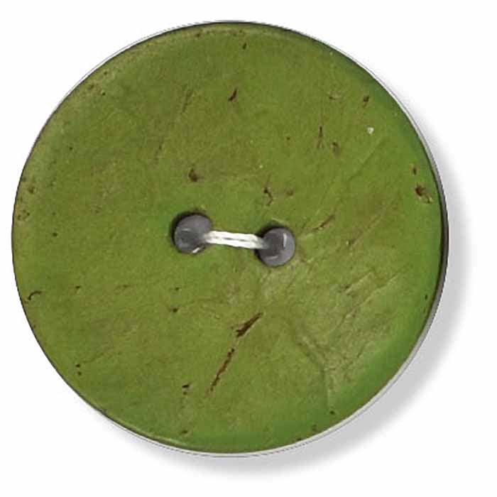 King Cole  - Round Wooden Button 30mm