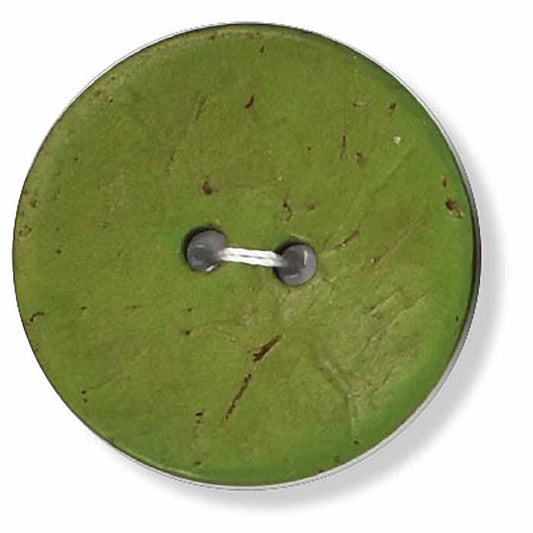 King Cole  - Round Wooden Button 30mm