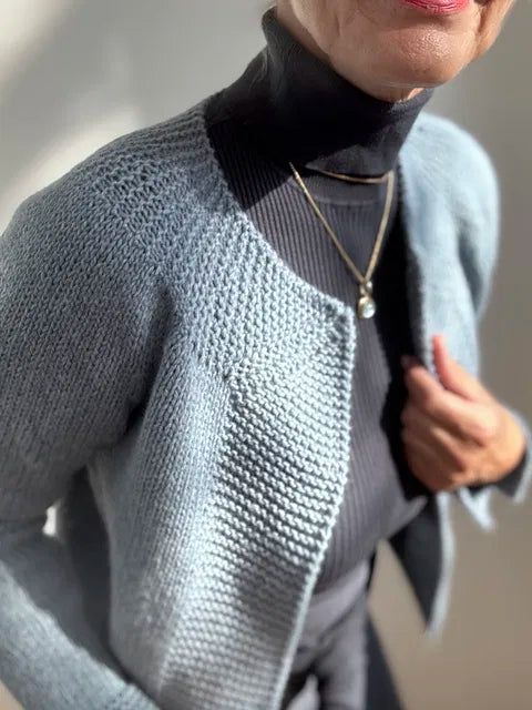 Top-Down Reversible Cardigan Workshop