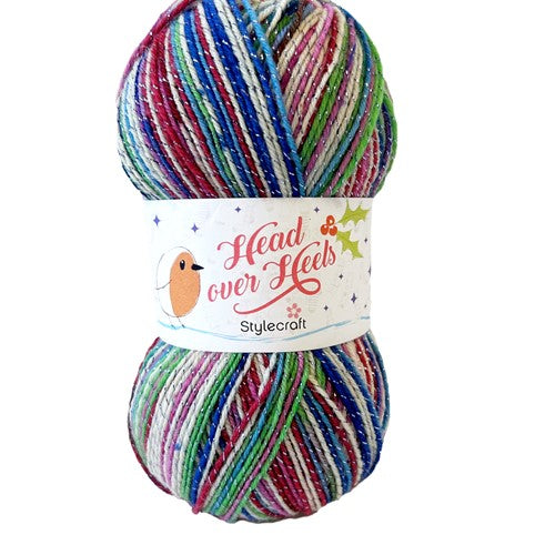 Stylecraft Head Over Heels Festive Sock Wool