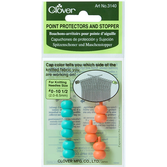 Clover Needle Point Protectors and Stopper