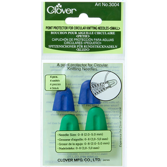 Clover Point Protectors for Circular Needles – Ripping Yarns Crafts