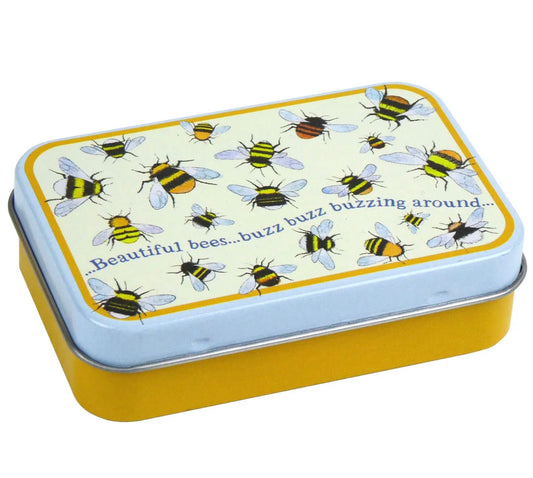 Emma Ball Mini Rectangular Tin Bees