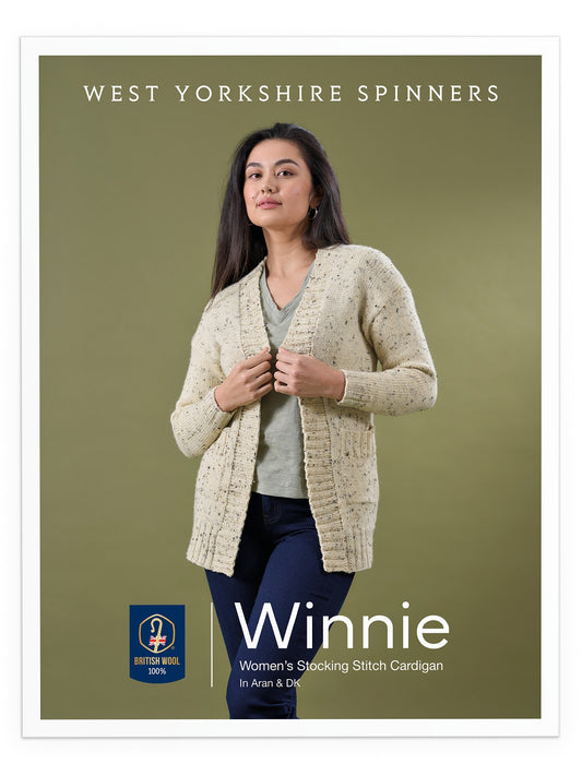 West Yorkshire Spinners Winnie Cardigan in Aran & DK