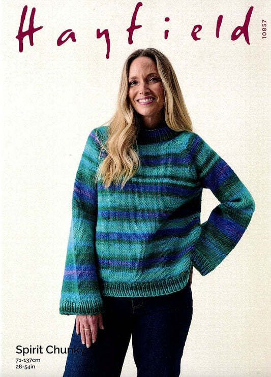 Sweater in Hayfield Spirit Chunky: 10857