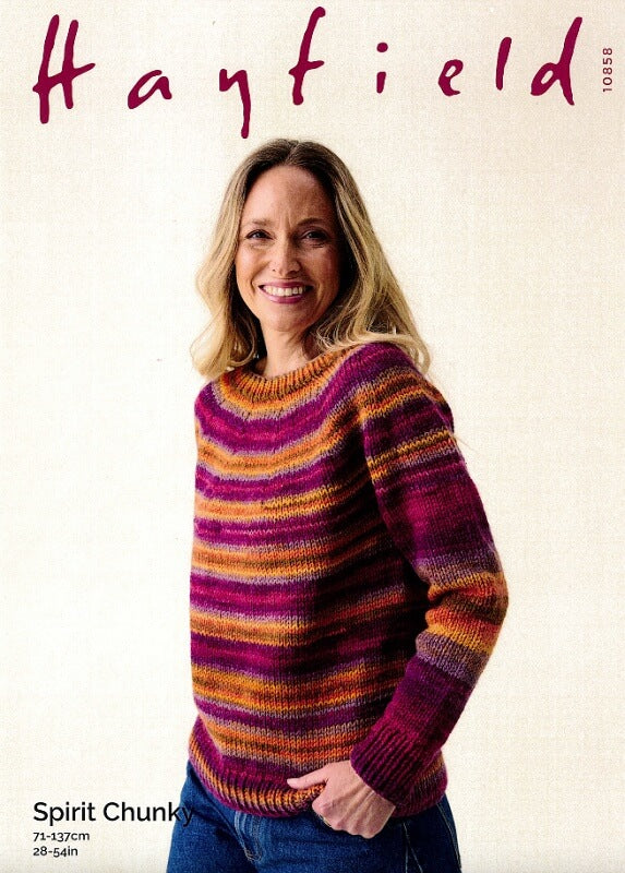 Sweater in Hayfield Spirit Chunky: 10858