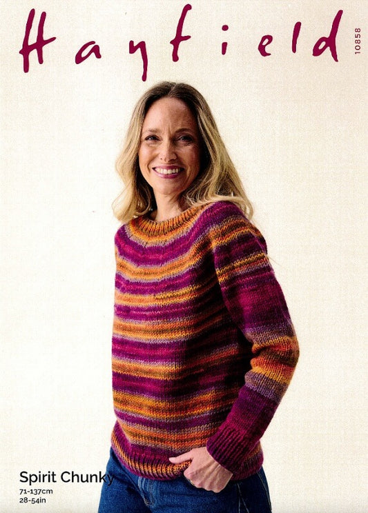 Sweater in Hayfield Spirit Chunky: 10858