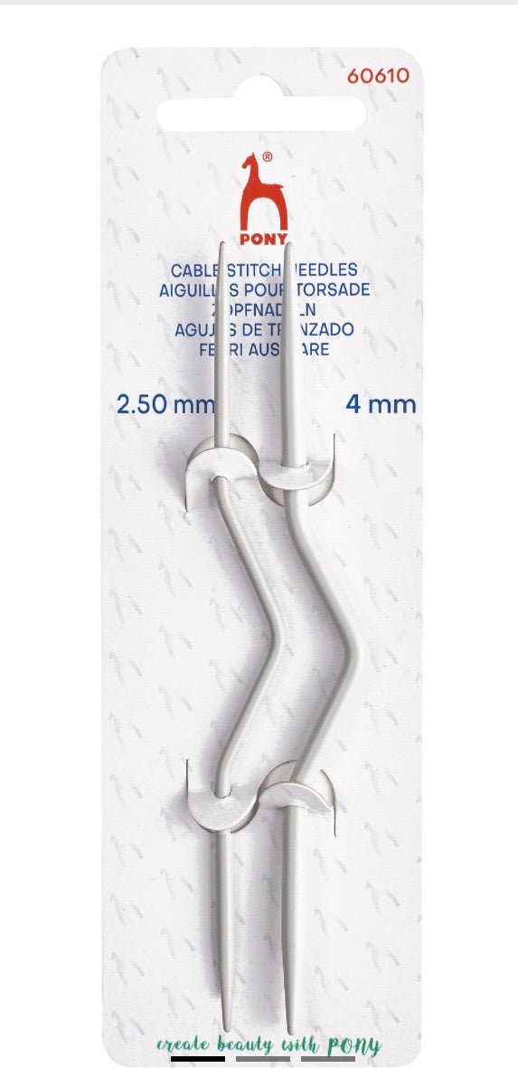 Pony Cable Stitch Needle 2.50mm - 4mm
