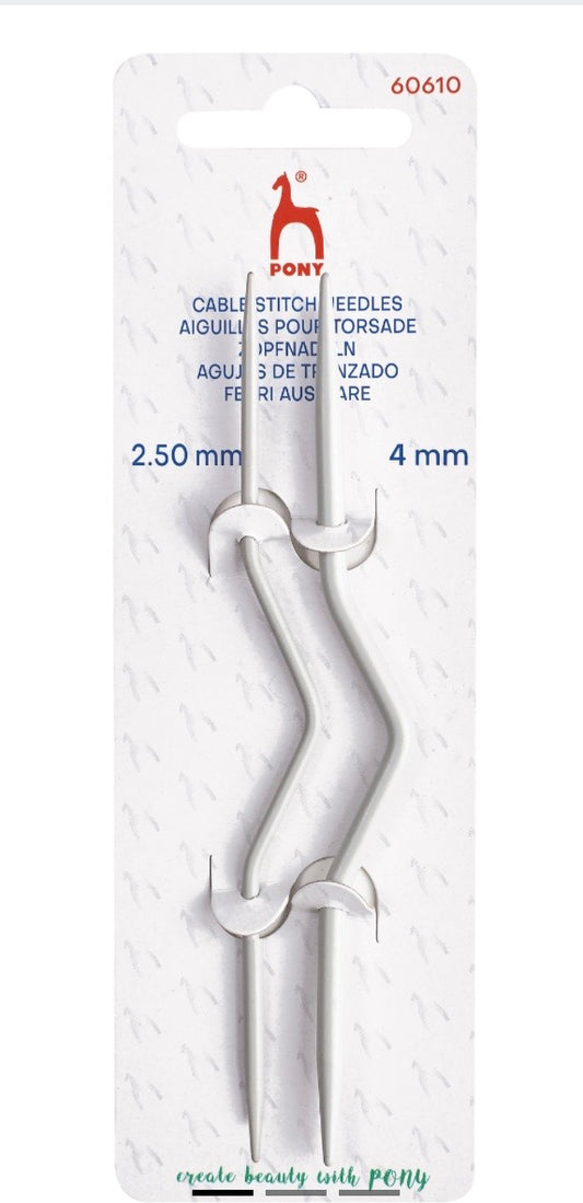 Pony Cable Stitch Needle 2.50mm - 4mm