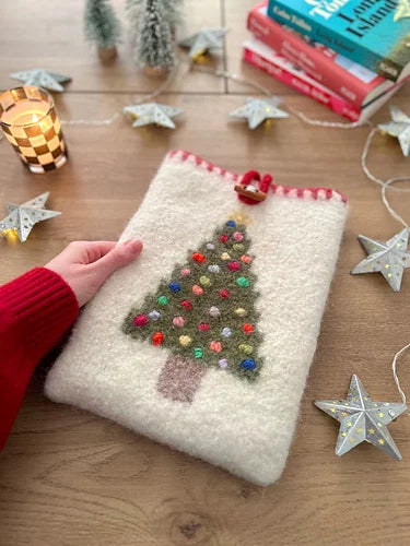 Felted Book Pouch