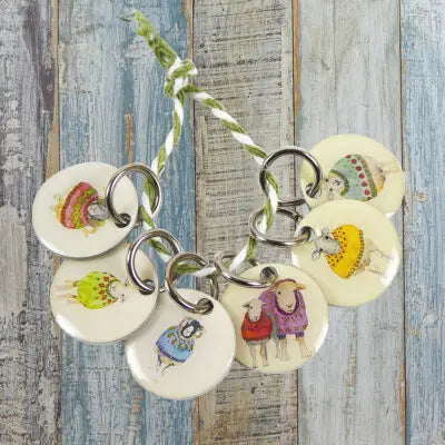Emma Ball -Sheep in Sweaters Stitch Markers