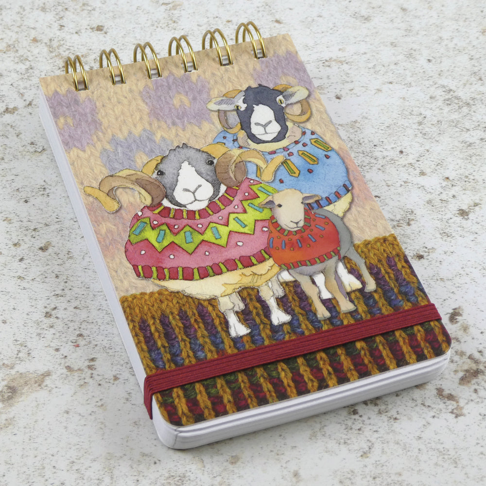 Emma Ball - Sheep in Sweaters Mini Spiral Pad