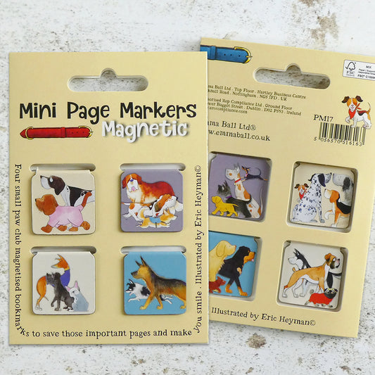 Emma Ball Paw Club Mini Page Markers