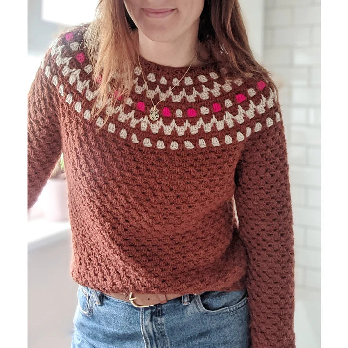 Iron Lamb, Faraway Crochet Sweater Workshop