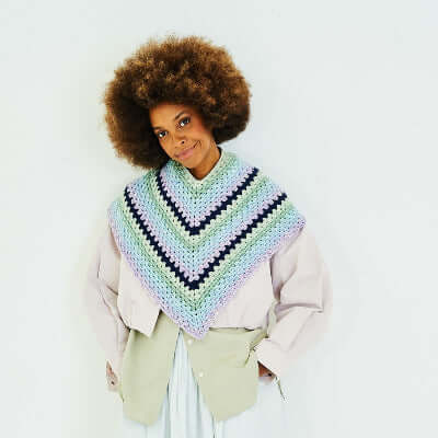 Crochet Ponchos and Dickie from Stylecraft - Pattern 10169