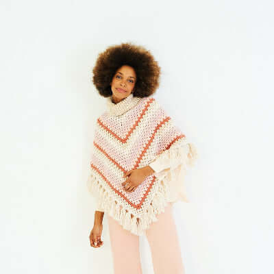 Crochet Ponchos and Dickie from Stylecraft - Pattern 10169