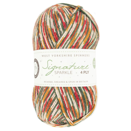 Yuletide Christmas Sock Yarn - West Yorkshire Spinners