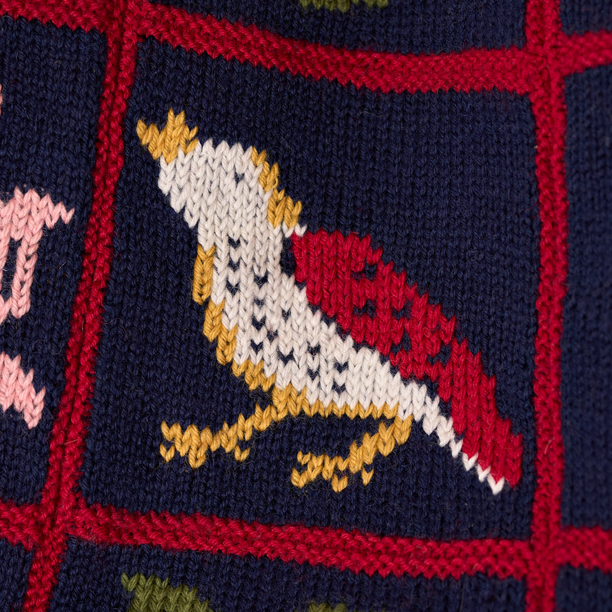 William Morris Strawberry Thief Blanket Kit from West Yorkshire Spinners