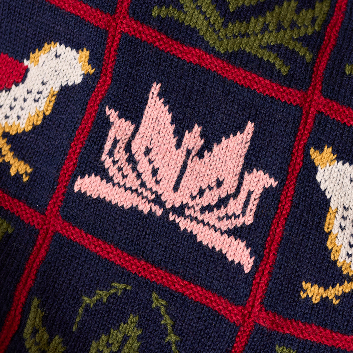 William Morris Strawberry Thief Blanket Kit from West Yorkshire Spinners