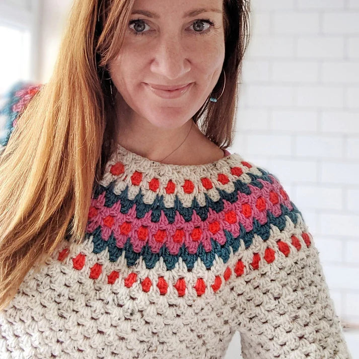 Iron Lamb, Faraway Crochet Sweater Workshop