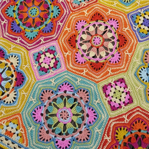 Eastern Jewels Crochet Kit by Janie Crow
