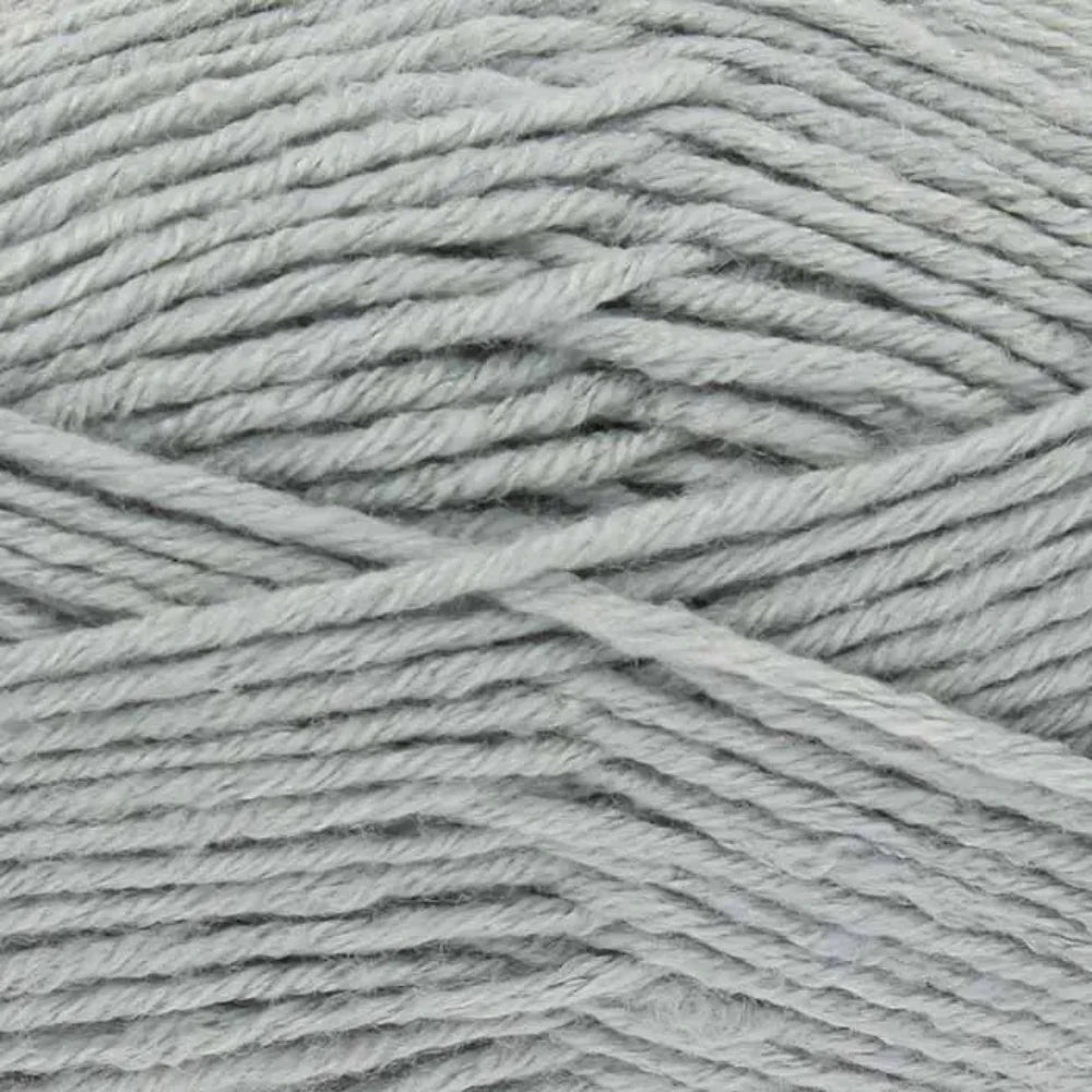 Close up of King Cole Subtle Drifter dk yarn in shade Grey