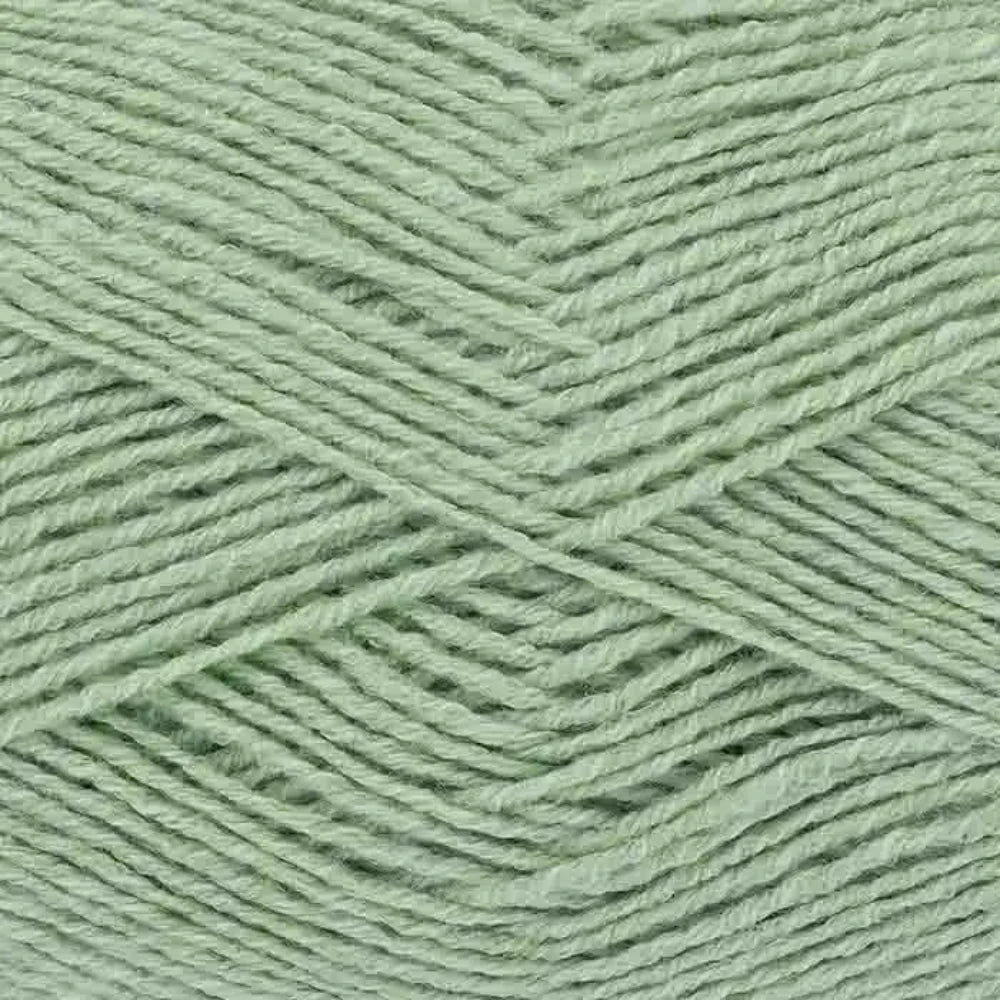 Close up of King Cole Subtle Drifter dk yarn in shade Ivy