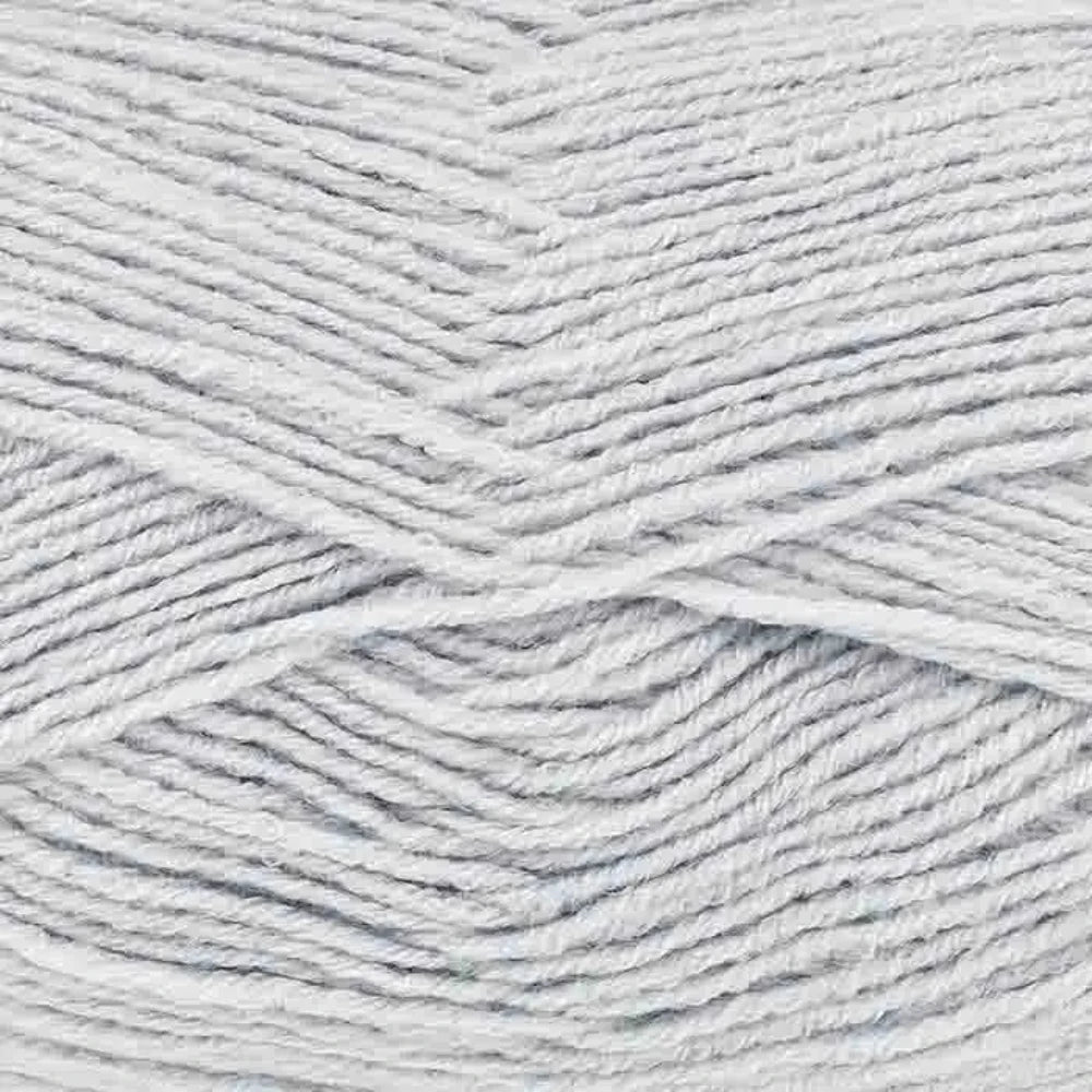 Close up of King Cole Subtle Drifter dk yarn in shade Mist
