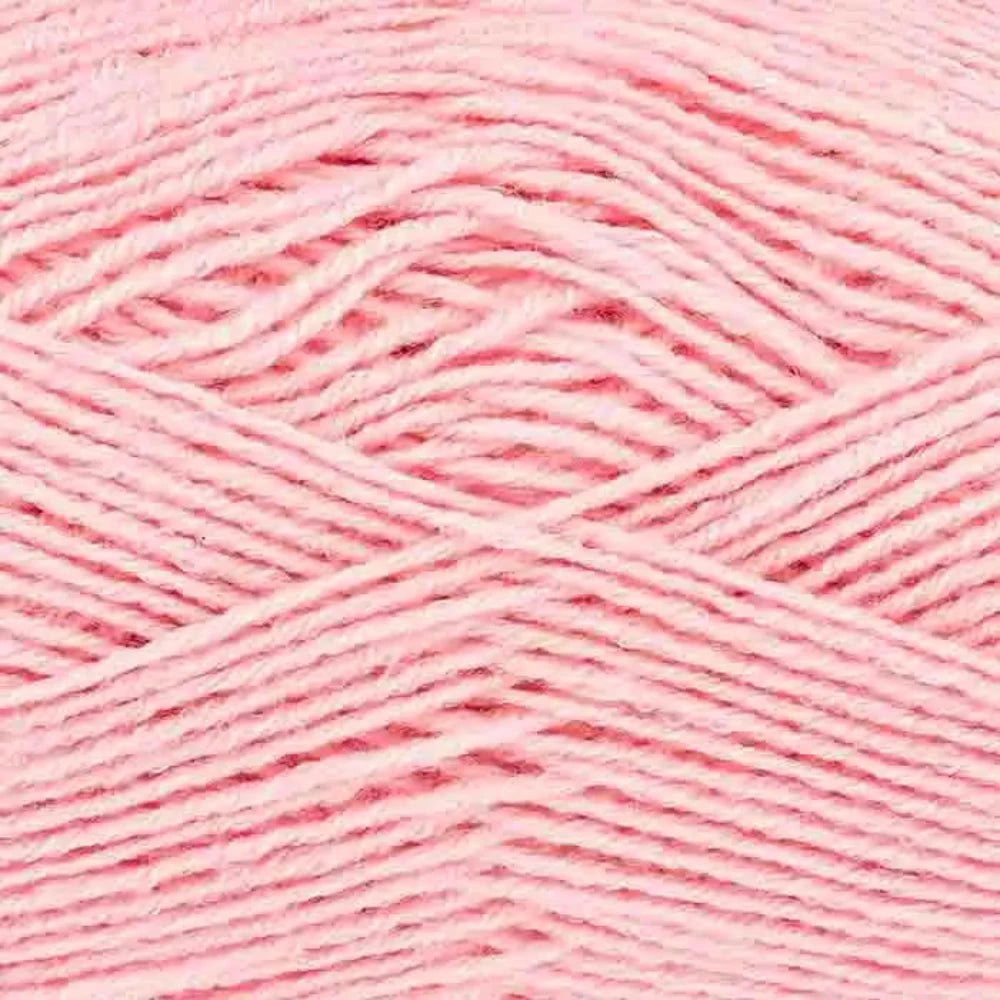 Close up of King Cole Subtle Drifter dk yarn in shade Pink