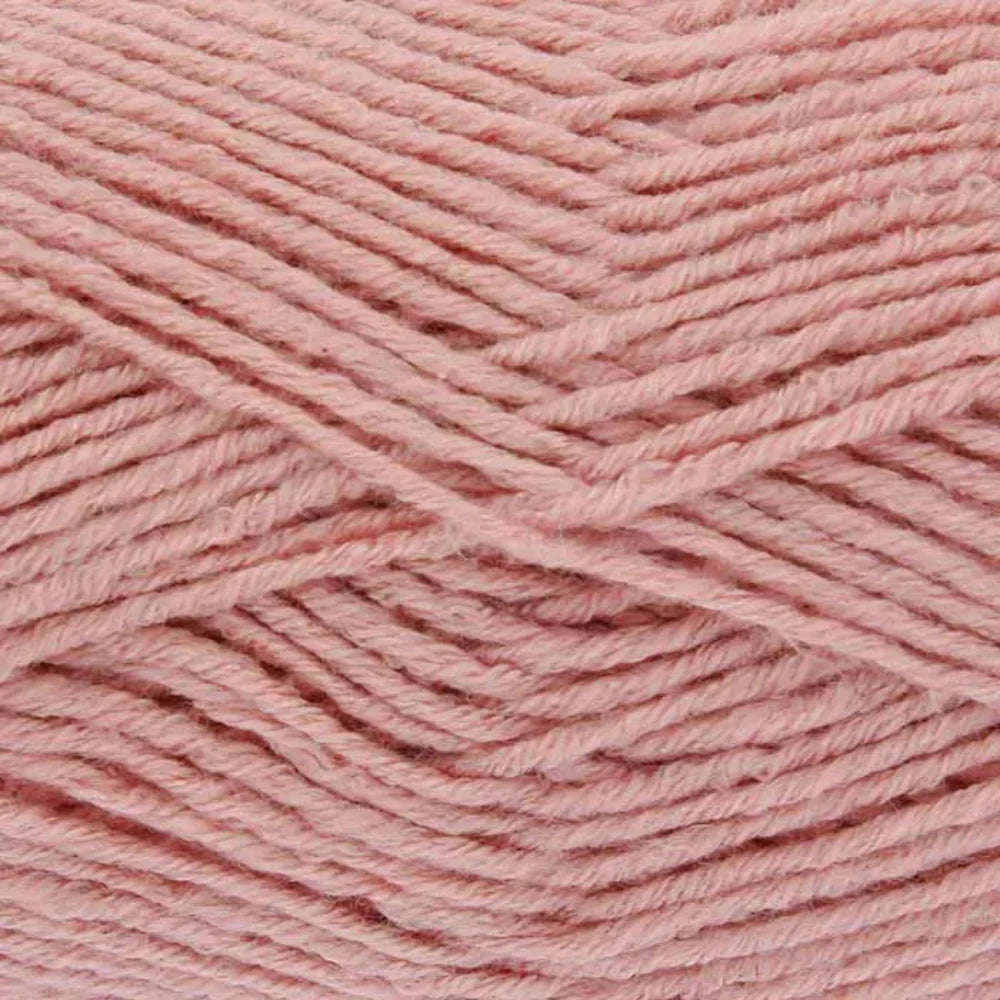 Close up of King Cole Subtle Drifter dk yarn in shade Porcelain