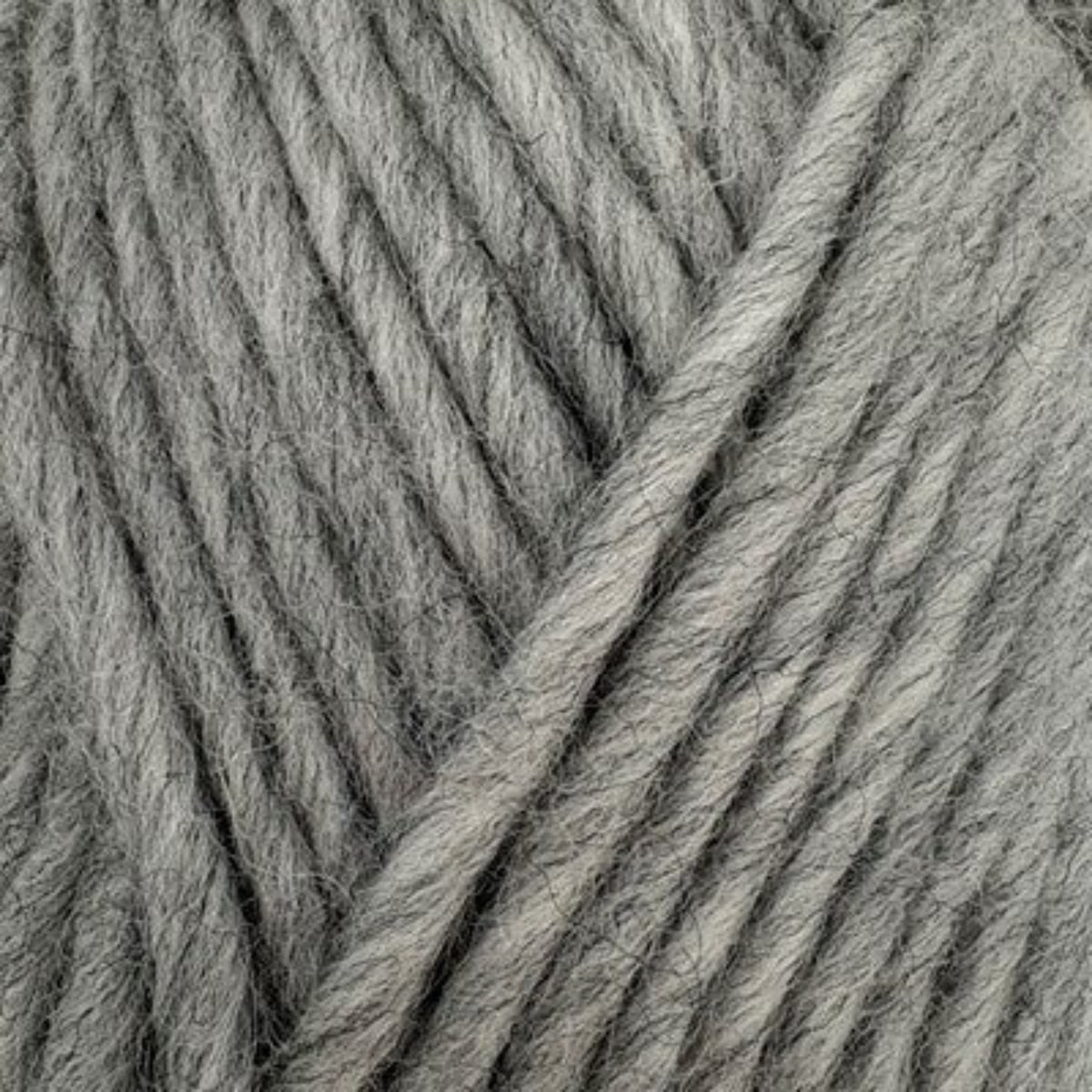 close up image of Stylecraft Floki super chunky yarn in shade Dove Grey 5581