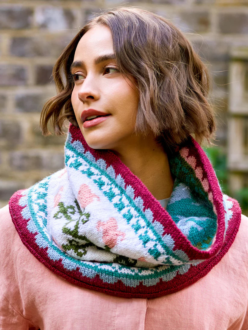 Golden Lily Reversible Cowl Kit from West Yorkshire Spinners