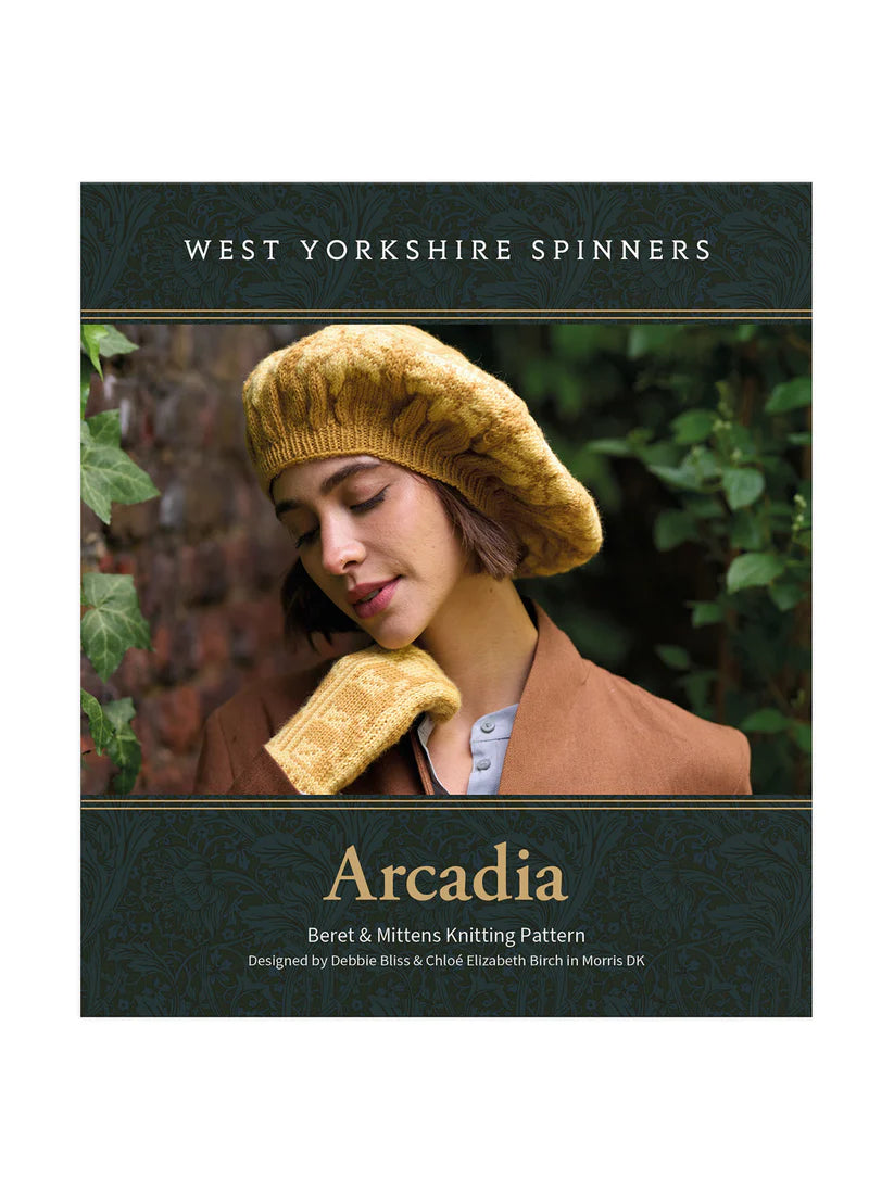 Arcadia Beret & Mittens Kit by West Yorkshire Spinners