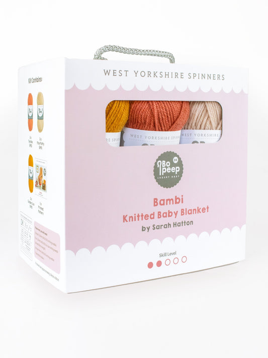 Bambi Baby Blanket Knitting Kit