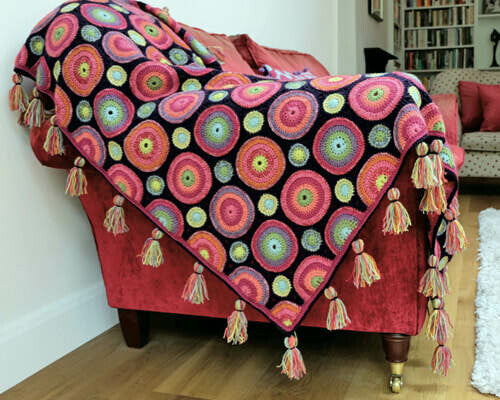 Magic Circles  Blanket Kit by Janie Crow